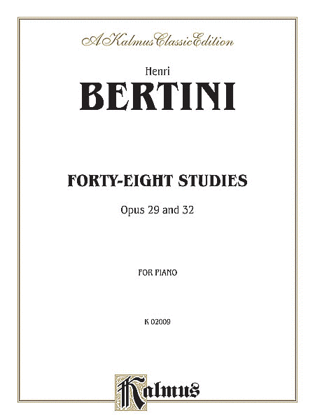 Forty-eight Studies, Op. 29 and 32