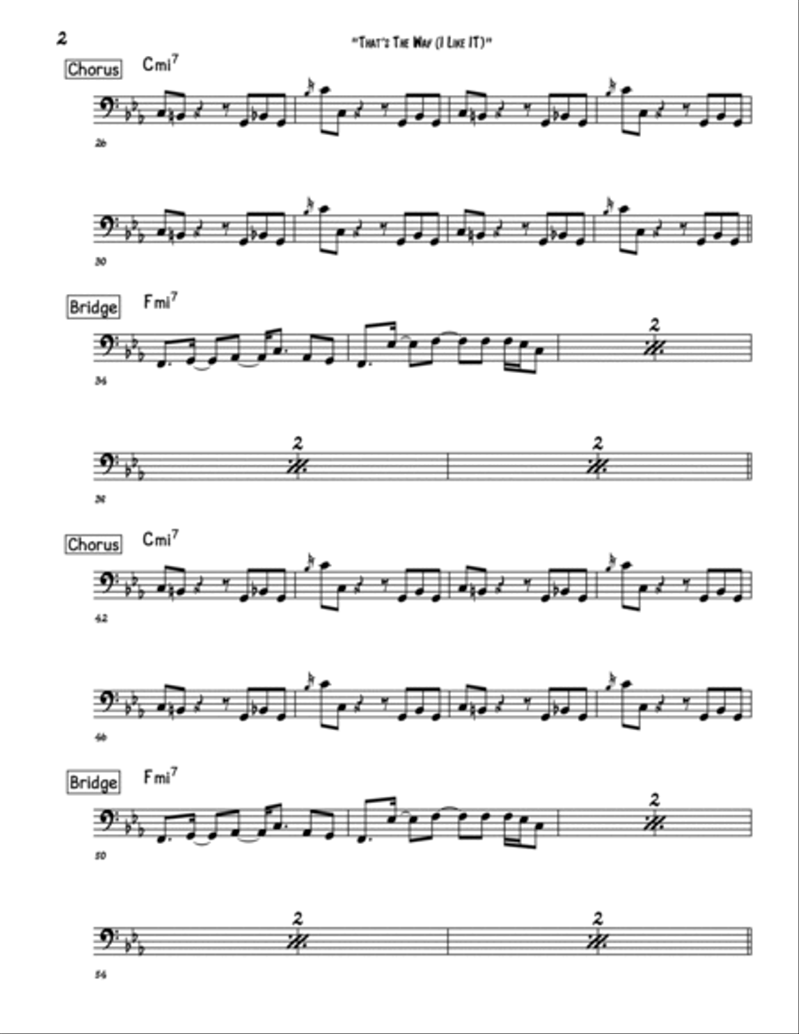 That's The Way (i Like It) Small Ensemble scores gallery preview page 2