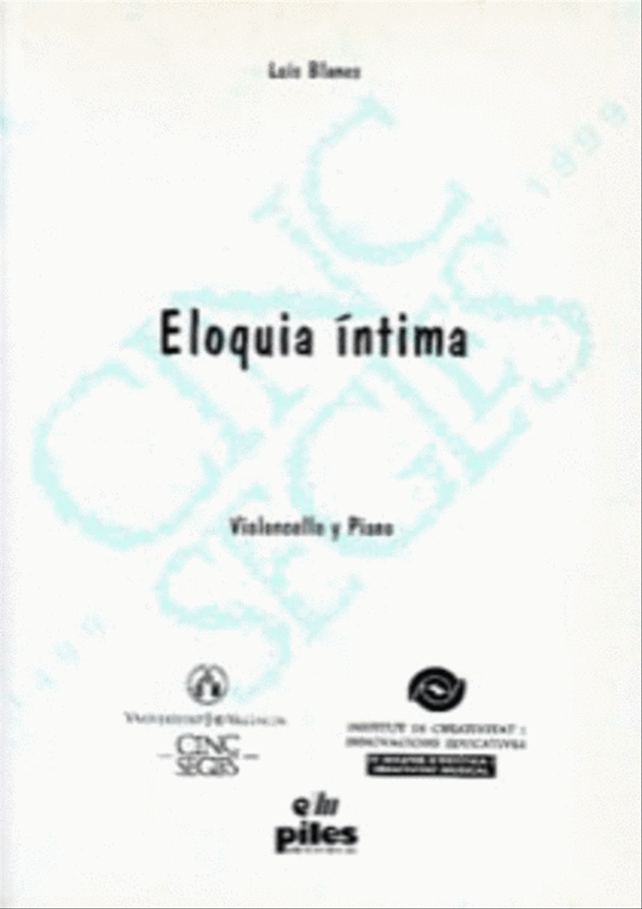 Eloquia Intima Piano scores gallery preview page 1
