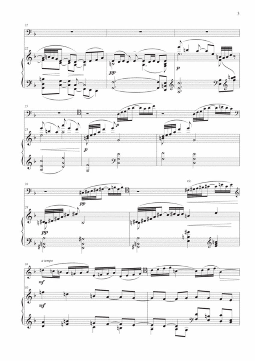 Prelude from "Suite Bergamasque" for Cello and Piano image number null