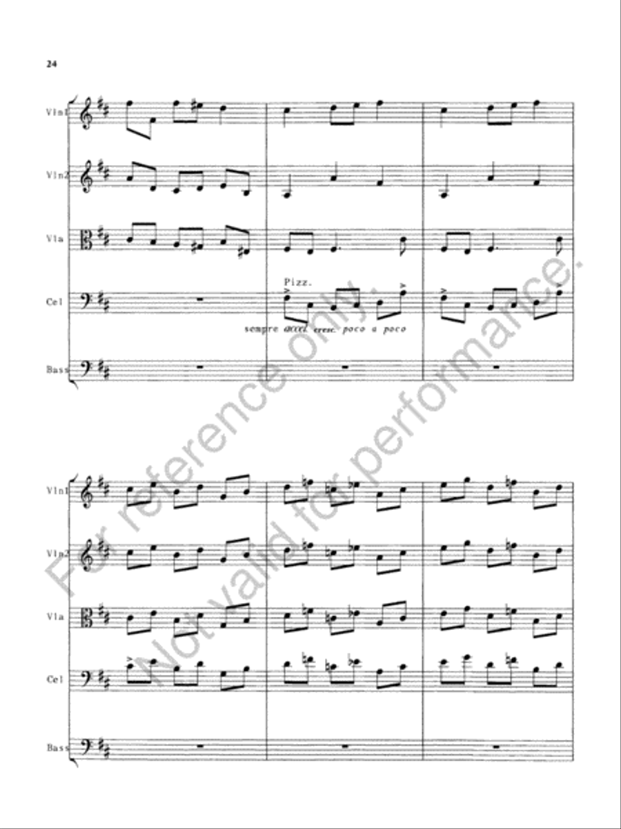 Our Creed Is Our Shield String Orchestra scores gallery preview page 26