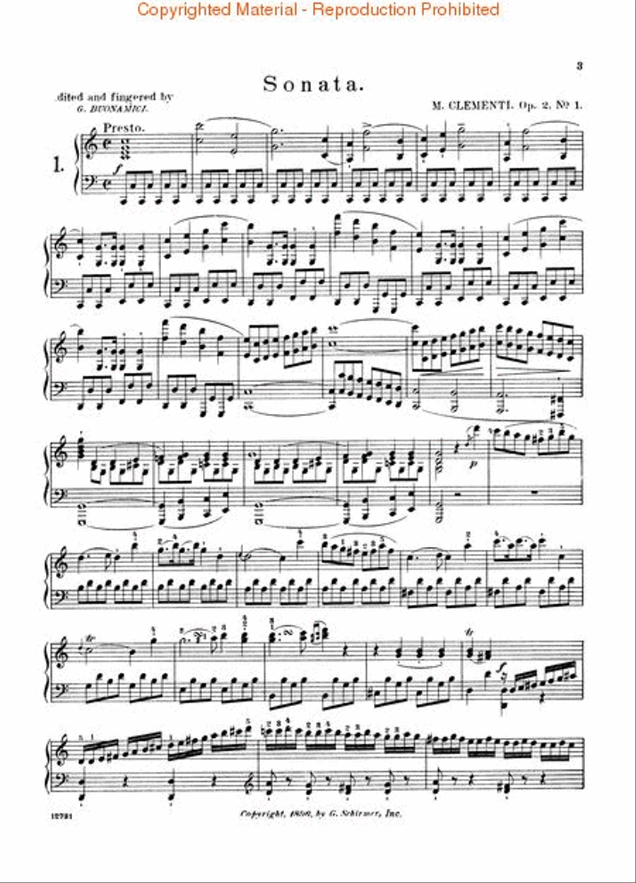 12 Sonatas – Book 1 Piano Solo scores gallery preview page 3