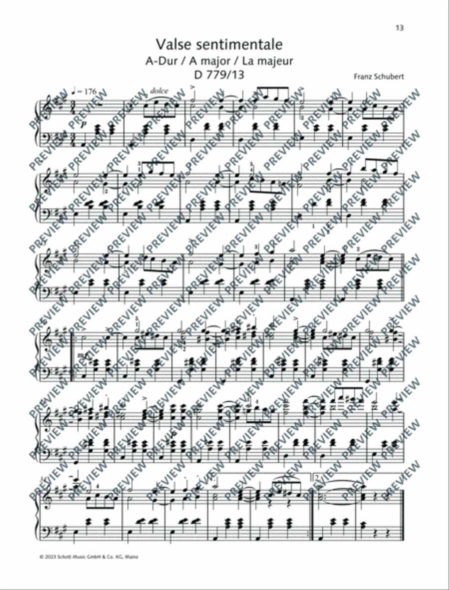 Best of Schubert Piano Solo scores gallery preview page 14