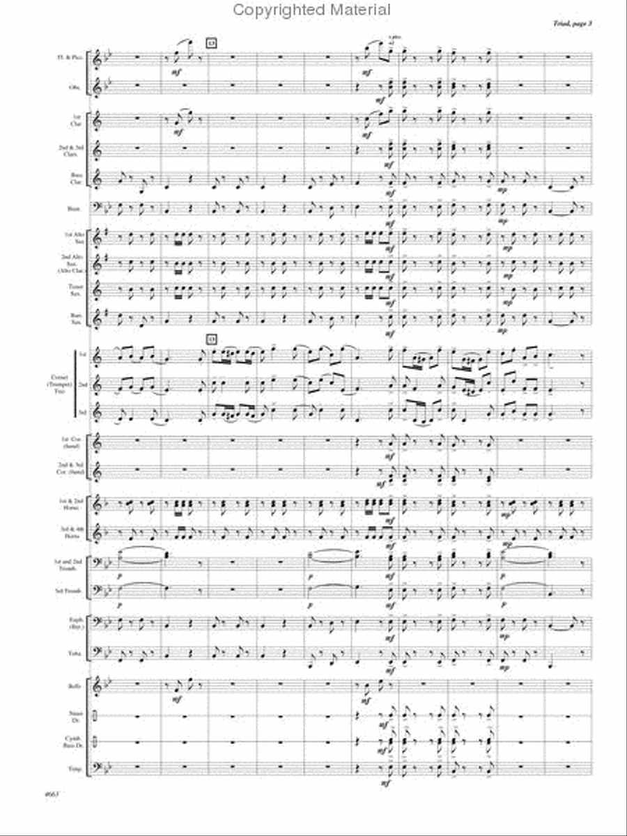 Triad Triad Concert Band scores gallery preview page 3
