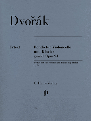 Book cover for Rondo for Violoncello and Piano G minor Op. 94