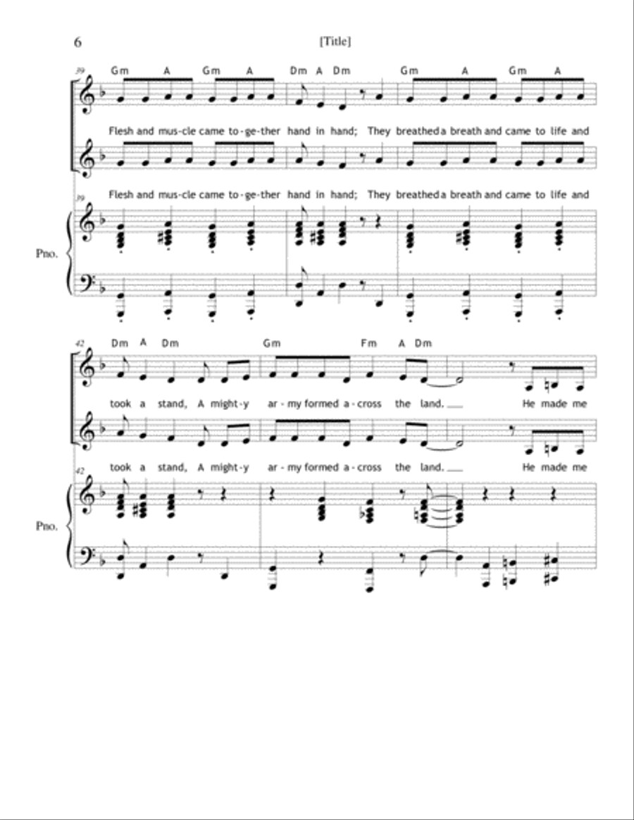 Listen! Listen! 2-Part scores gallery preview page 6