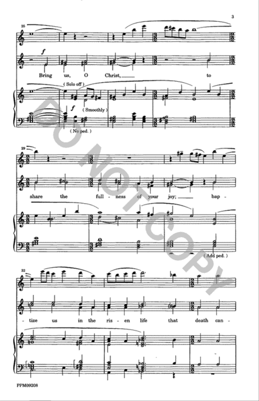A Lenten Prayer A Lenten Prayer 2-Part scores gallery preview page 4