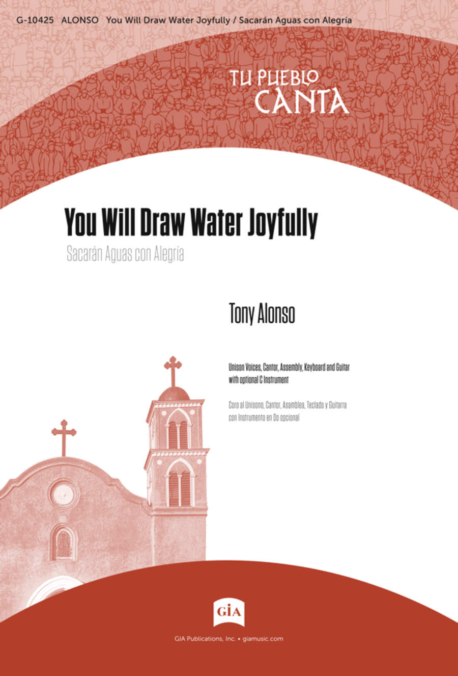 You Will Draw Water Joyfully / Sacarán Aguas con Alegría - Instrument edition Guitar scores gallery preview page 1