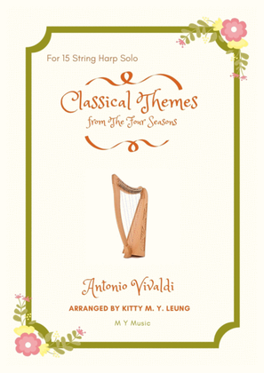 Book cover for Classical Themes for The Four Seasons - 15 String Harp