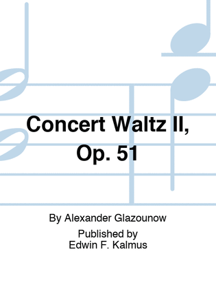 Concert Waltz II, Op. 51