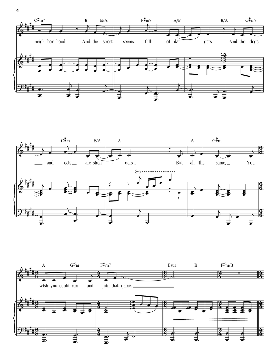 New Kid In The Neighborhood Piano, Vocal, Guitar scores gallery preview page 4
