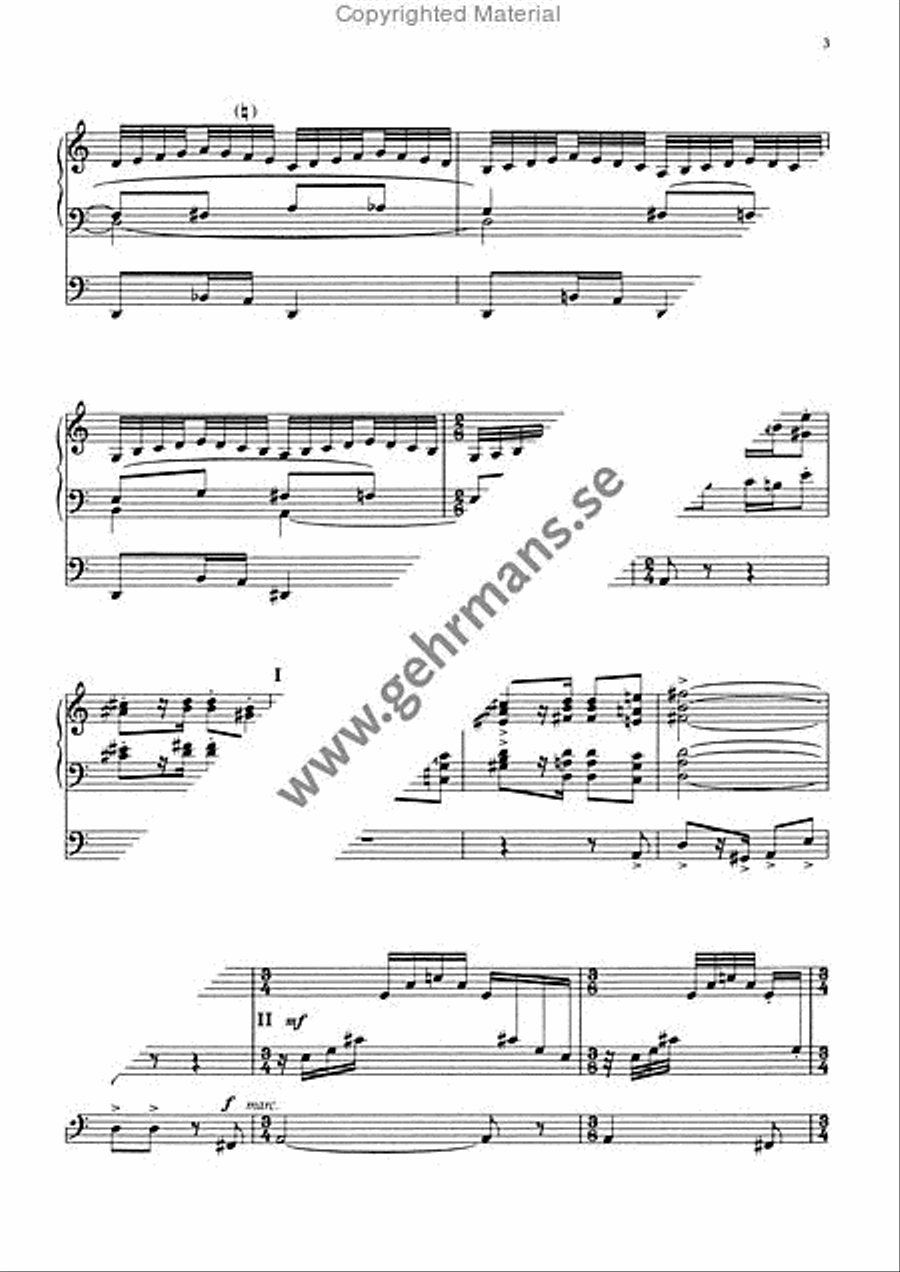 Toccata Festiva Toccata Festiva Organ Solo scores gallery preview page 3