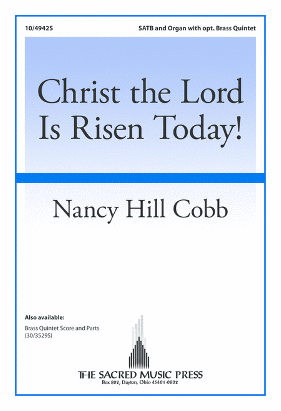 Christ the Lord Is Risen Today! 4-Part scores gallery preview page 1