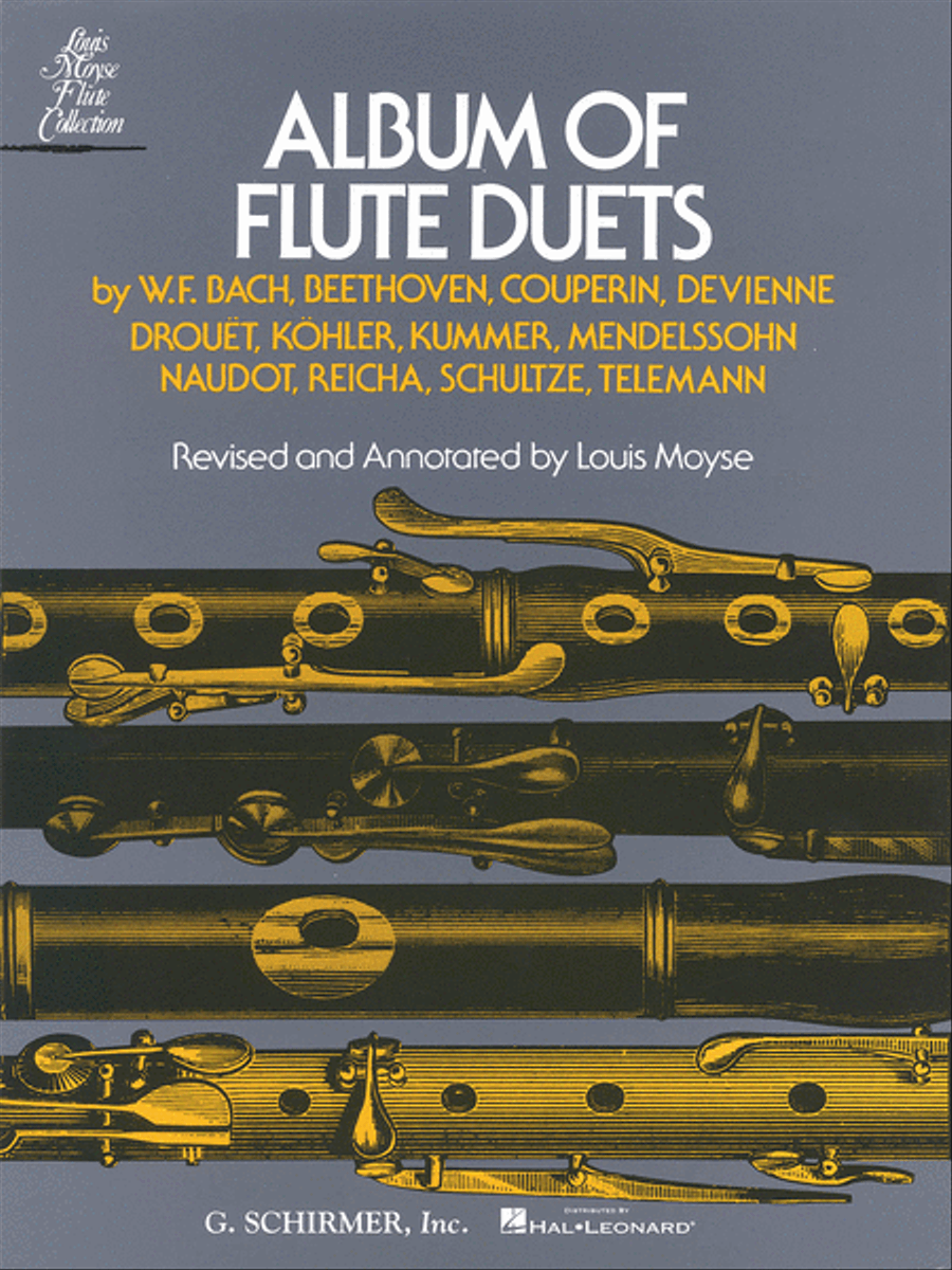 Album Of Flute Duets - Flute Flute Duet scores gallery preview page 1