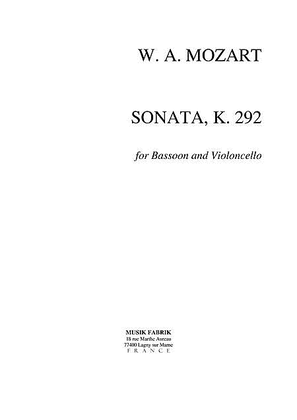 Sonate K 292