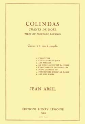Book cover for Colindas Op. 87