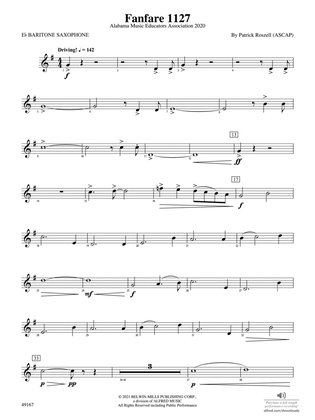 Fanfare 1127: E-flat Baritone Saxophone