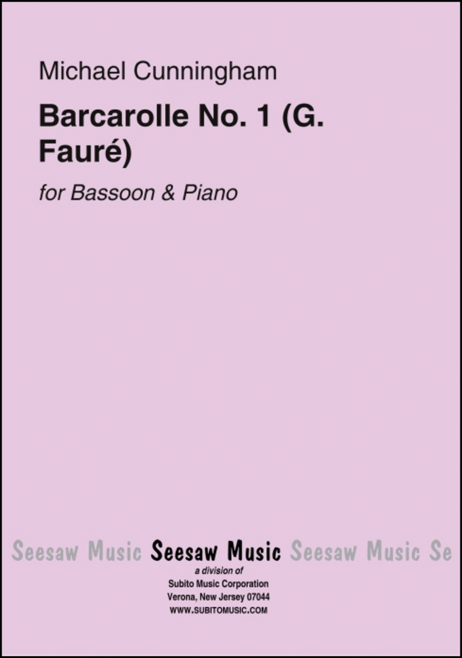 Barcarolle No. 1 (Fauré)