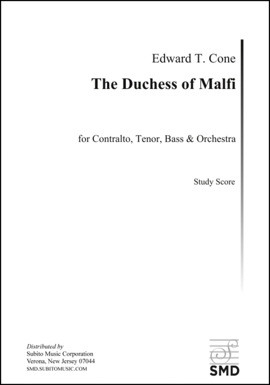Book cover for The Duchess of Malfi