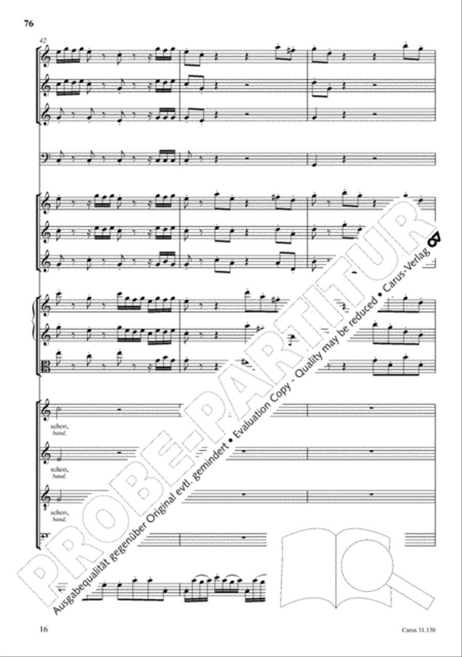 The Complete Sacred Vocal Works (Das geistliche Vokalwerk) Voice scores gallery preview page 77