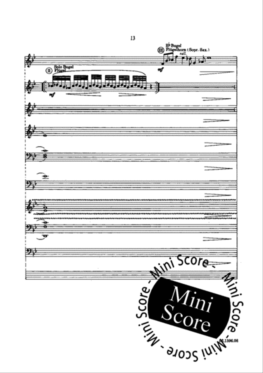 Impressions Rhapsodiques Concert Band scores gallery preview page 16