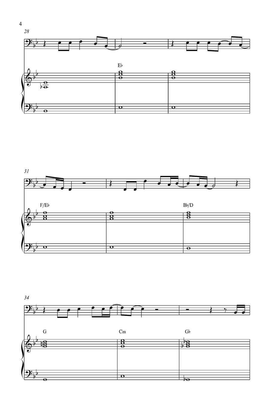 Circle Of Life Circle Of Life Piano scores gallery preview page 4