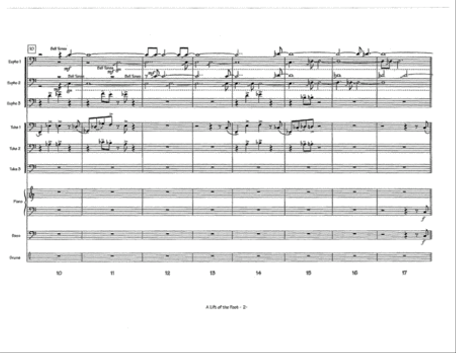 A Lift of the Foot A Lift of the Foot Euphonium scores gallery preview page 3