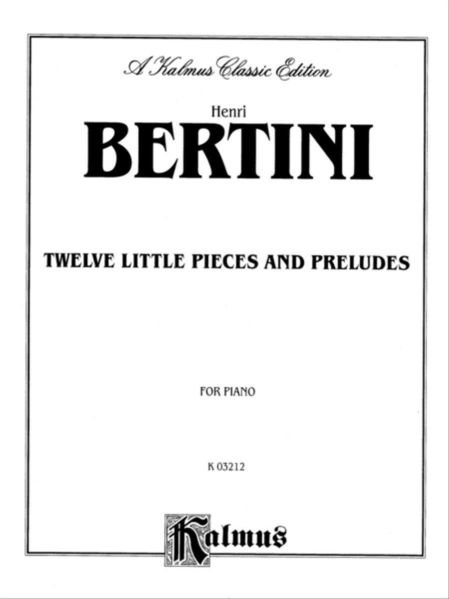 Twelve Little Pieces and Preludes Piano Solo scores gallery preview page 2