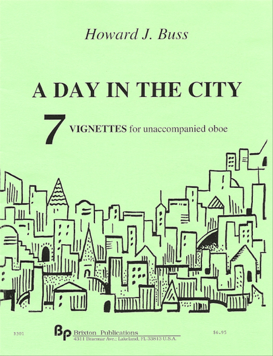 A Day in the City Oboe Solo scores gallery preview page 1