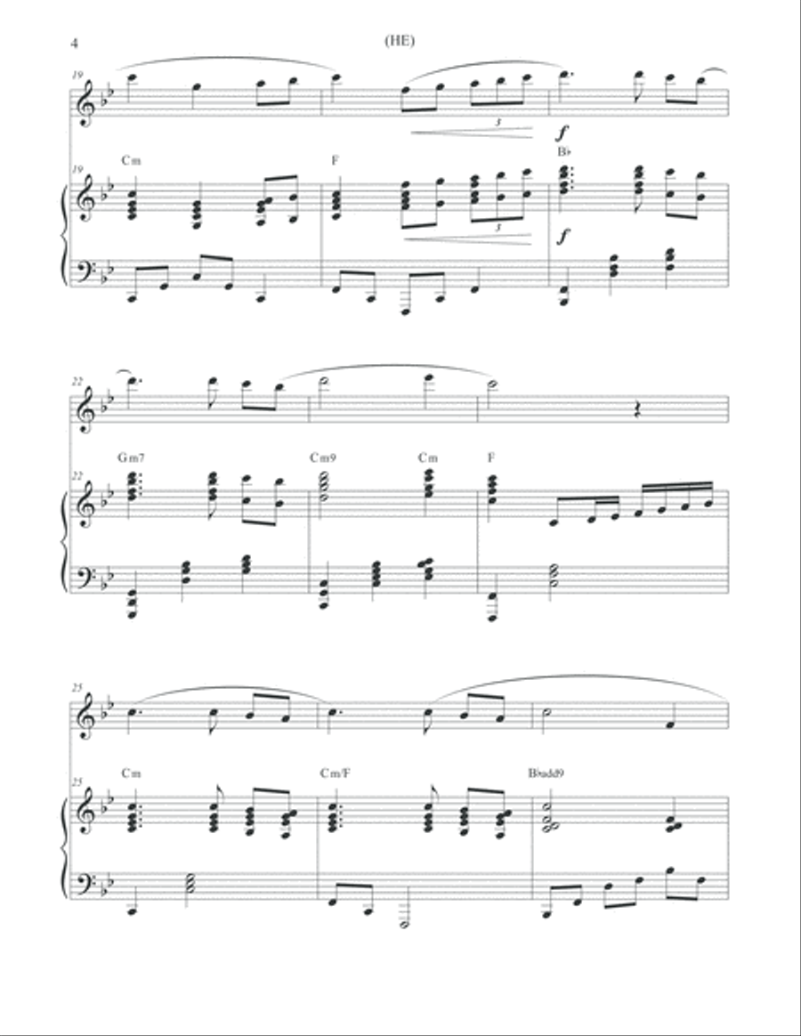 He Flute Solo scores gallery preview page 4