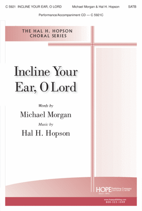 Book cover for Incline Your Ear, O Lord