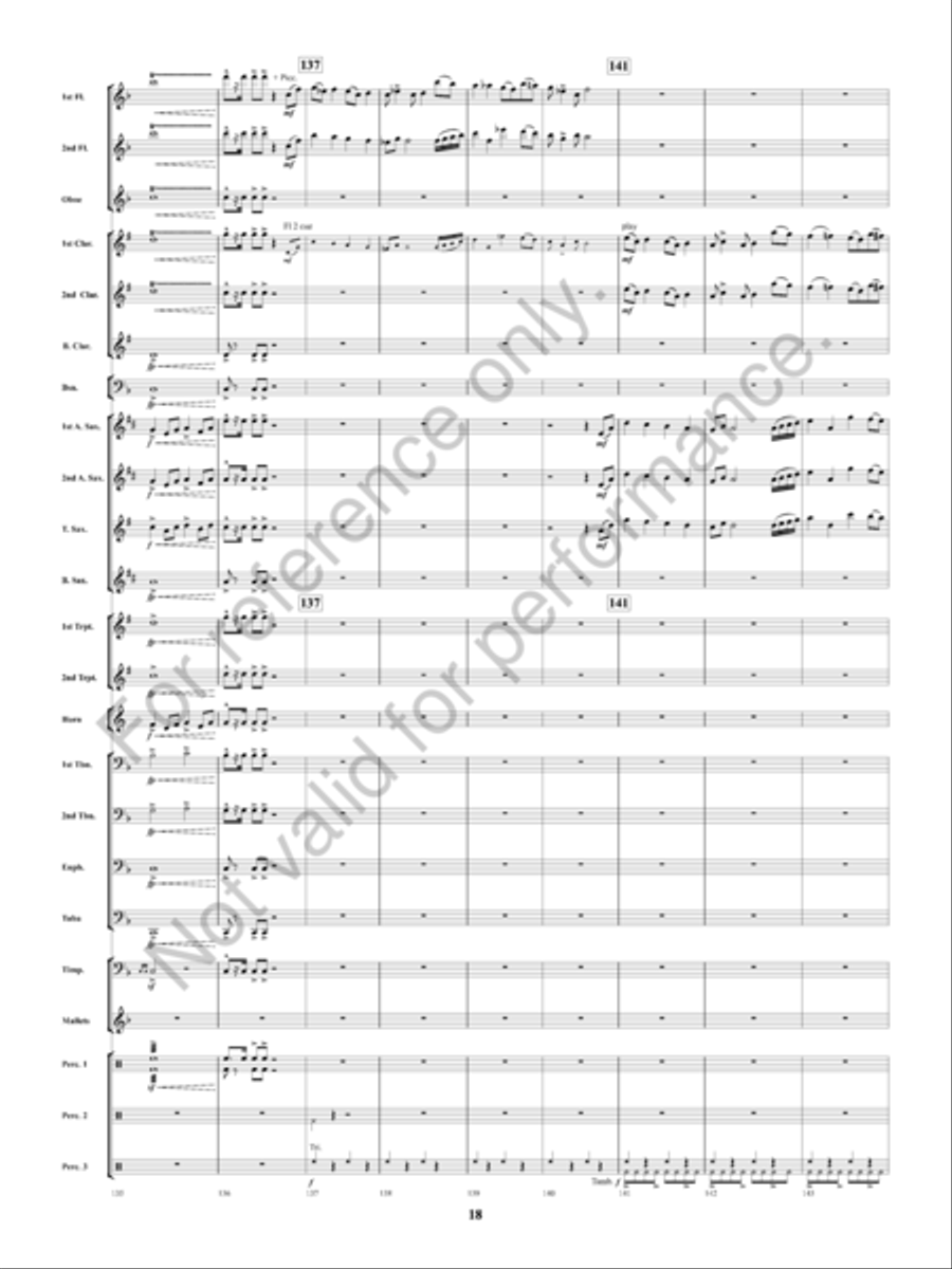 Carolina's Majesty Concert Band scores gallery preview page 19