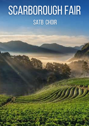 Scarborough Fair - Traditional English Folk Song (SABT Choir - Easy Version)