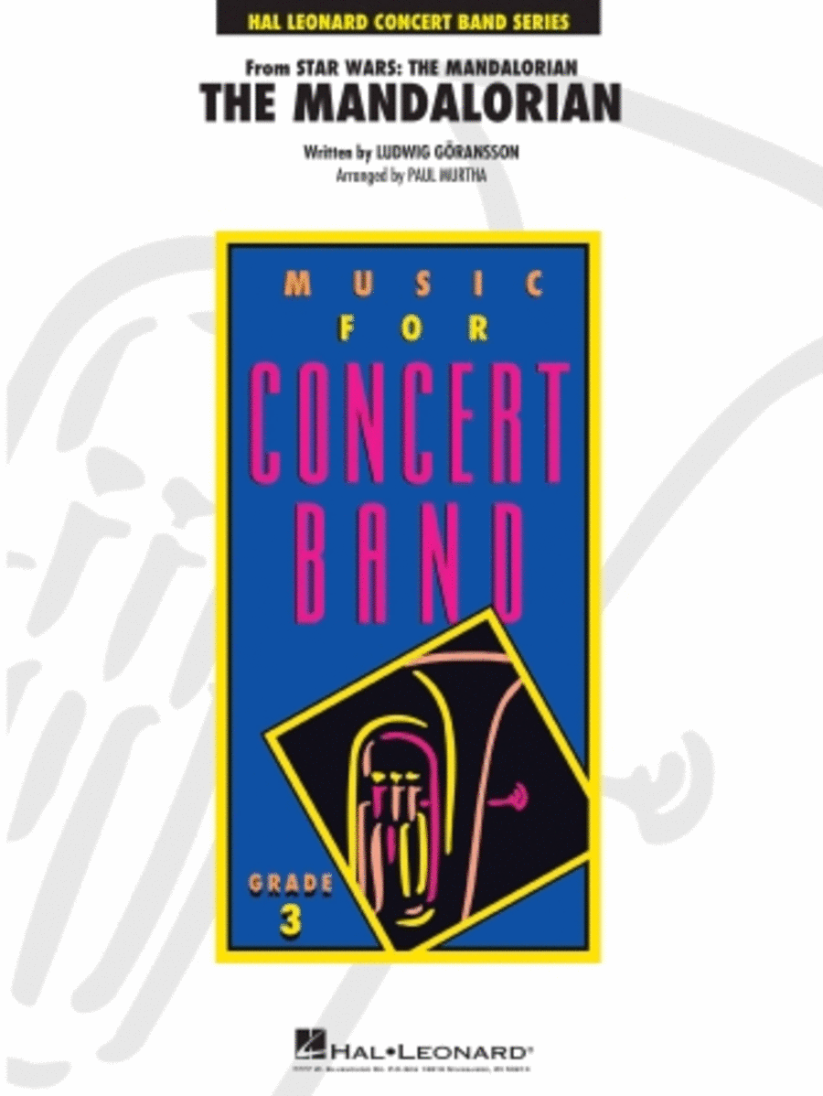 The Mandalorian (from Star Wars: The Mandalorian) Concert Band scores gallery preview page 1