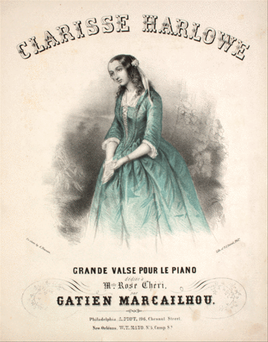 Clarisse Harlowe. Grande Valse Pour Le Piano Piano Solo scores gallery preview page 1