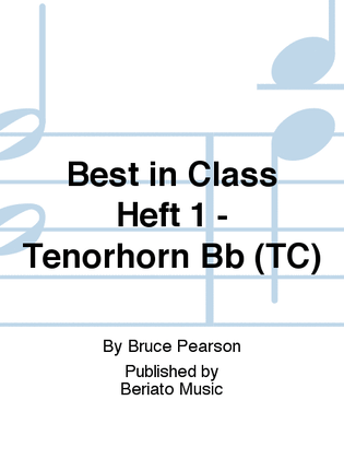 Best in Class Heft 1 - Tenorhorn Bb (TC)
