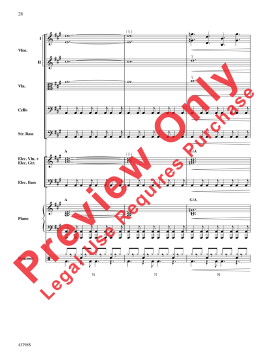 Siberian Sleigh Ride Siberian Sleigh Ride String Orchestra scores gallery preview page 20