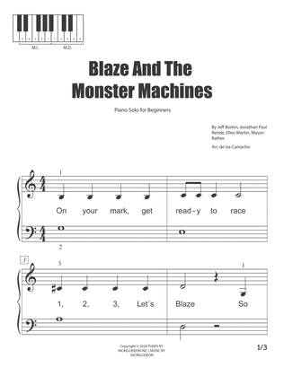 Book cover for Blaze And The Monster Machines - Main Title Theme