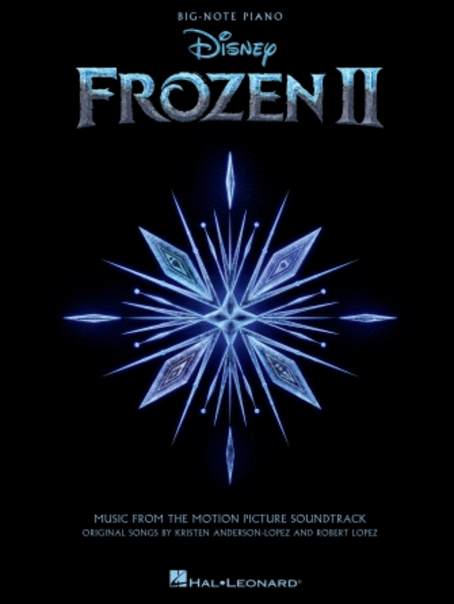 Frozen 2 Big-Note Piano Songbook Easy Piano scores gallery preview page 1