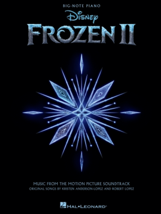 Book cover for Frozen 2 Big-Note Piano Songbook