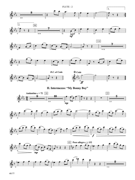 English Folk Song Suite: Flute