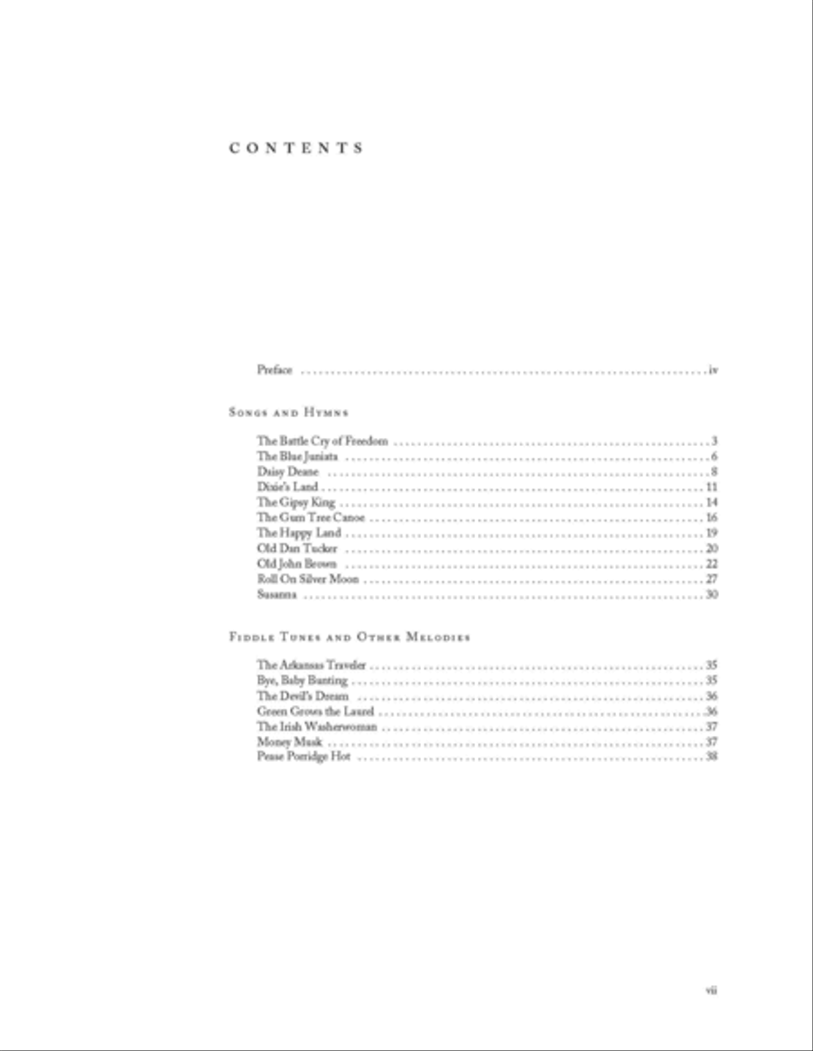 Music from Little House on the Prairie Score scores gallery preview page 3