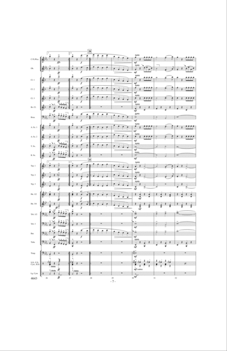 National Emblem National Emblem Concert Band scores gallery preview page 6