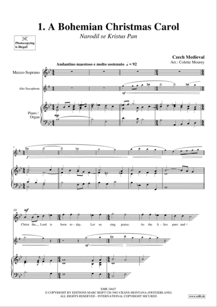 20 Greatest Christmas Songs Vol. 1 Alto Saxophone scores gallery preview page 3