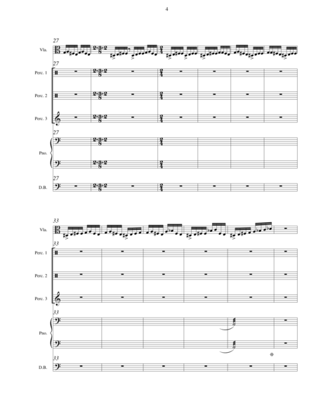 Viola Concerto for Solo Viola and Chamber Ensemble - SCORE image number null