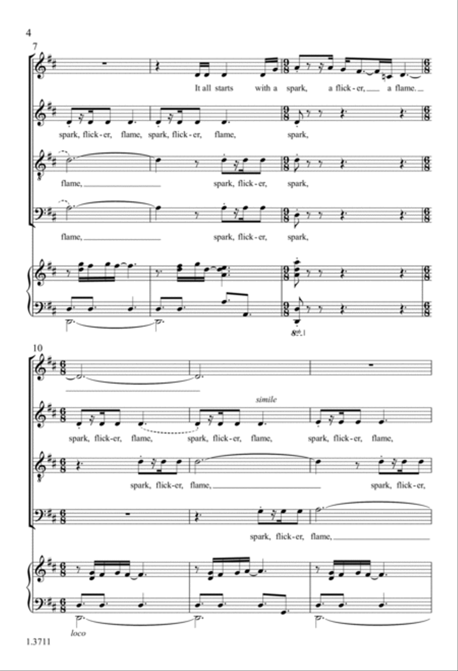 With a Spark 4-Part scores gallery preview page 4