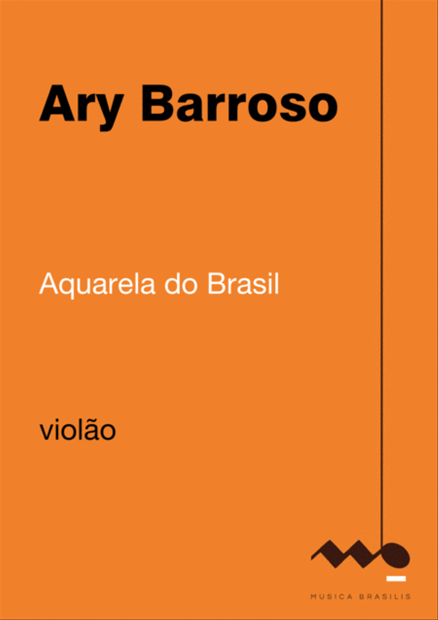 Aquarela do Brasil (violão) Aquarela do Brasil (violão) Classical Guitar scores gallery preview page 1