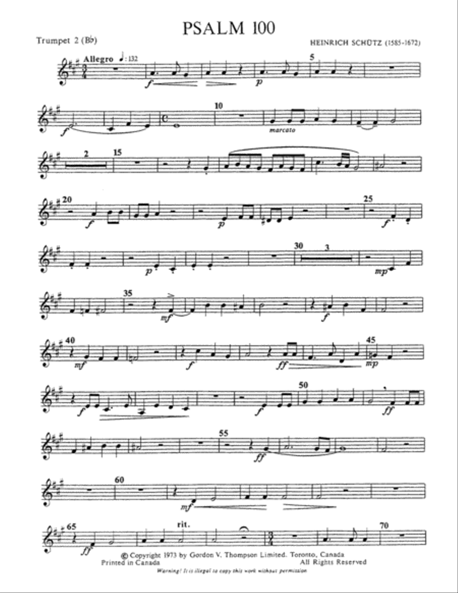 Psalm 100 Psalm 100 Choir scores gallery preview page 6