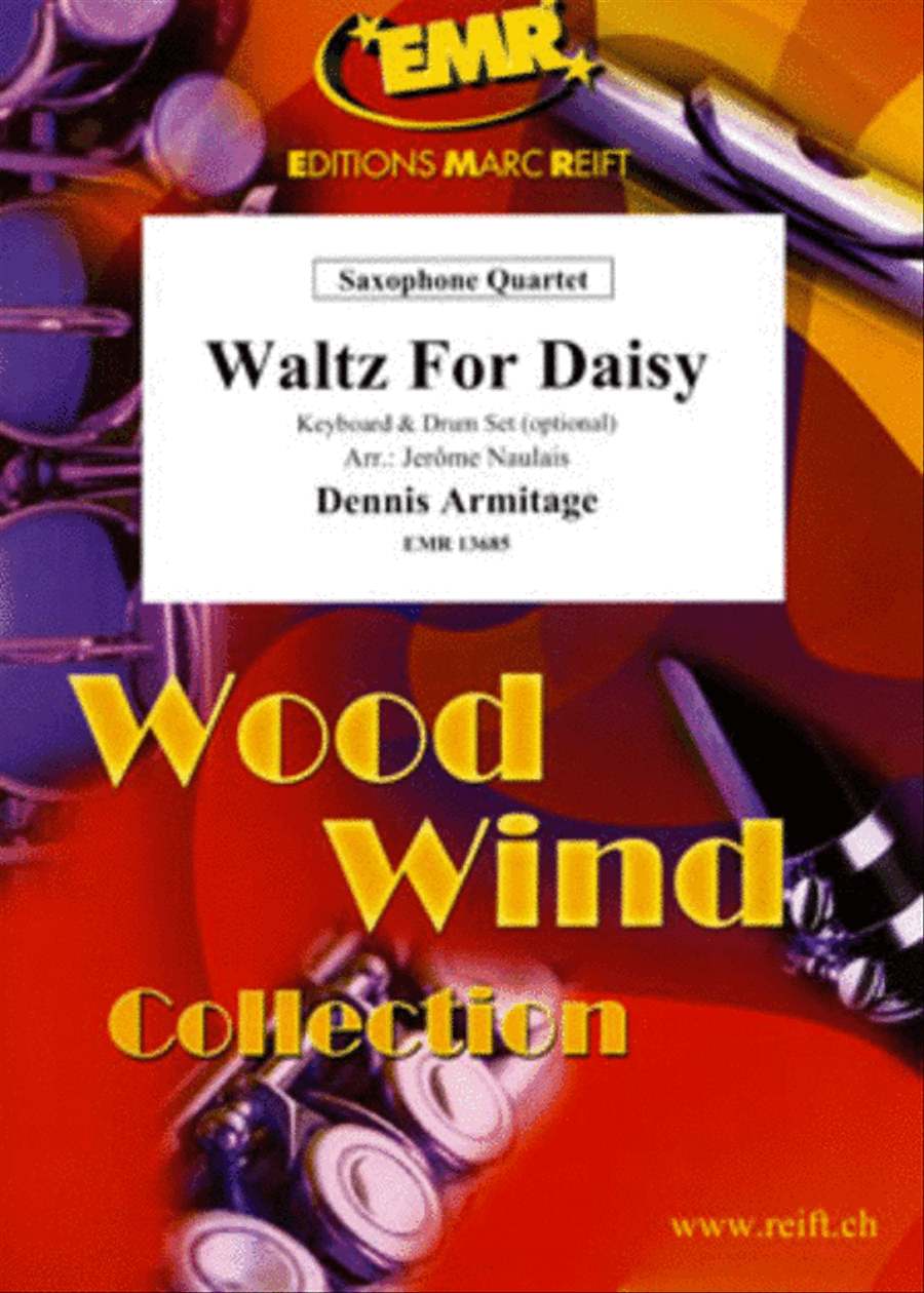 Waltz For Daisy Saxophone Quartet scores gallery preview page 1