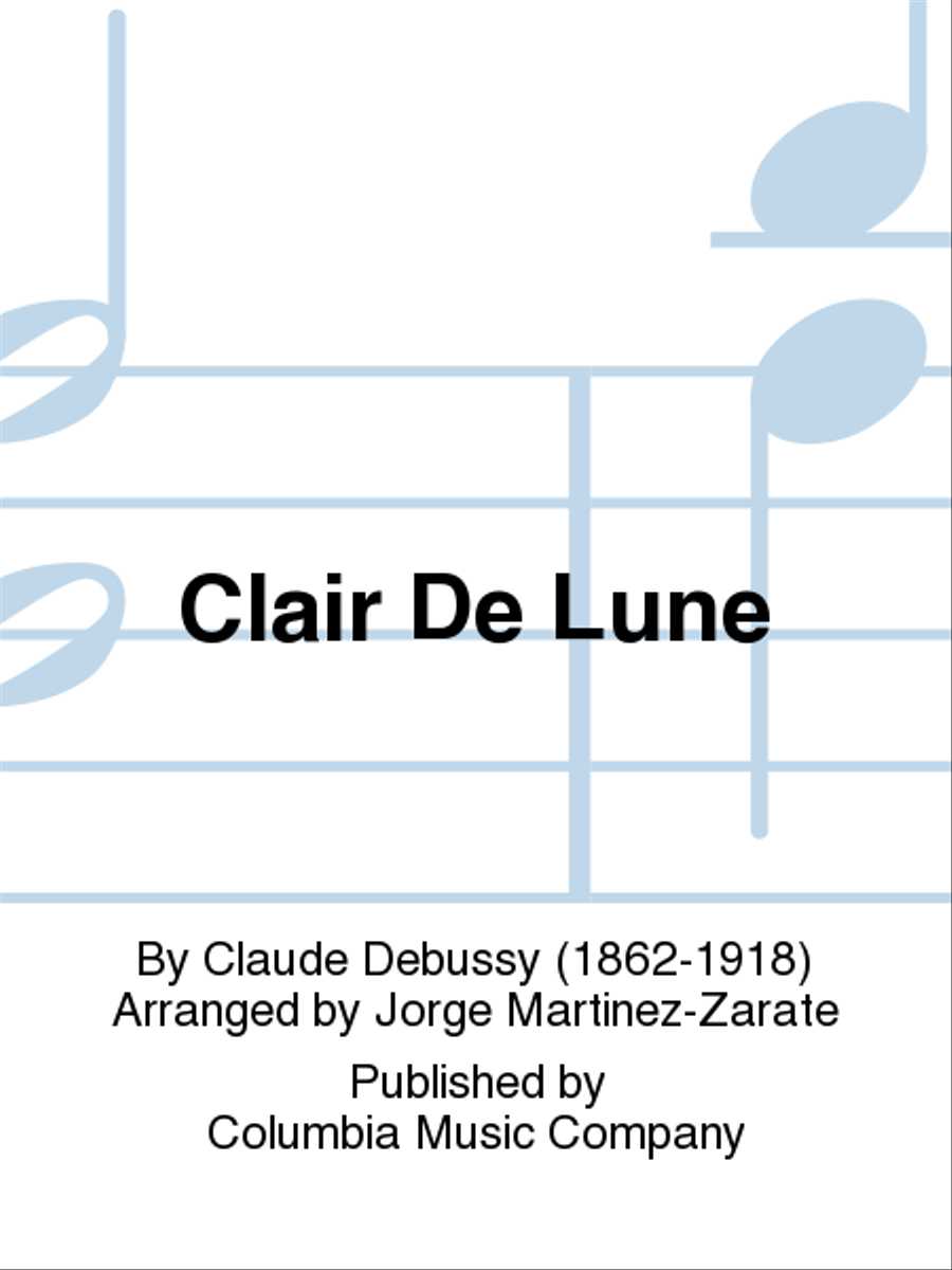 Clair De Lune Chamber Music scores gallery preview page 1